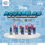 ACUARELAS DE 16 COLORES DISEÑO DISNEY