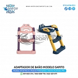 ADAPTADOR DE BAÑO MODELO SAPITO + ASIENTO PVC