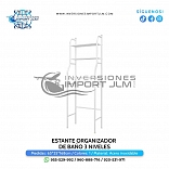 ESTANTE ORGANIZADOR DE BAÑO 3 NIVELES