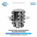 ESTANTE PARA CONDIMENTERO DE 16 PIEZAS