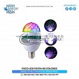 FOCO LED FIESTA DE COLORES