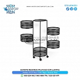 ESTANTE ORGANIZADOR MULTIFUNCIONAL GIRATORIO MODELO CIRCULAR
