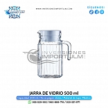 JARRA DE VIDRIO DE 500ml