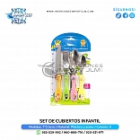 SET DE CUBIERTOS INFANTIL