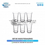 SET DE VASOS TEQUILEROS