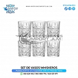 SET DE VASO WHISKERO