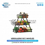 VERDULERO DE 3 NIVELES