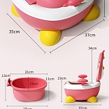 BACÍN PARA BEBÉS MODELO »BABY PENGUIN«