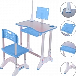 ESCRITORIO ERGONOMICO PARA NIÑOS CON LÁMPARA LED RECARGABLE