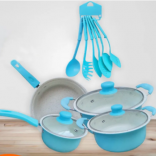 SET DE OLLAS + UTENSILIOS DE COCINA