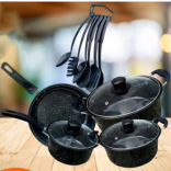 SET DE OLLAS + UTENSILIOS DE COCINA
