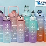 TOMATODO DUO HORARIO DE 2 LITROS  Y 900 ML + STICKER 2D Y 3D