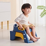 ADAPTADOR DE BAÑO 2 EN 1 CON ASIENTO ACOLCHADO