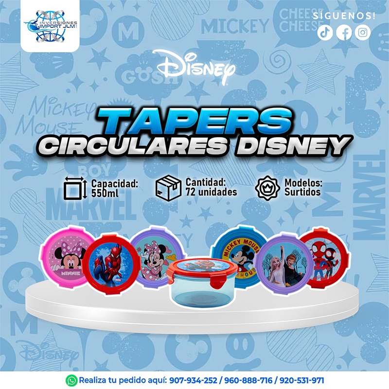 IMPORT JLM S.A.C. - TAPER MODELO »CIRCULAR« DISNEY