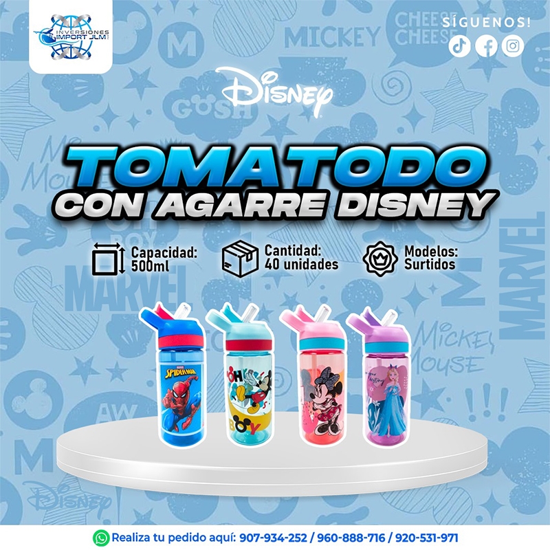 IMPORT JLM S.A.C. - TOMATODO CON SUJETADOR »DISNEY«