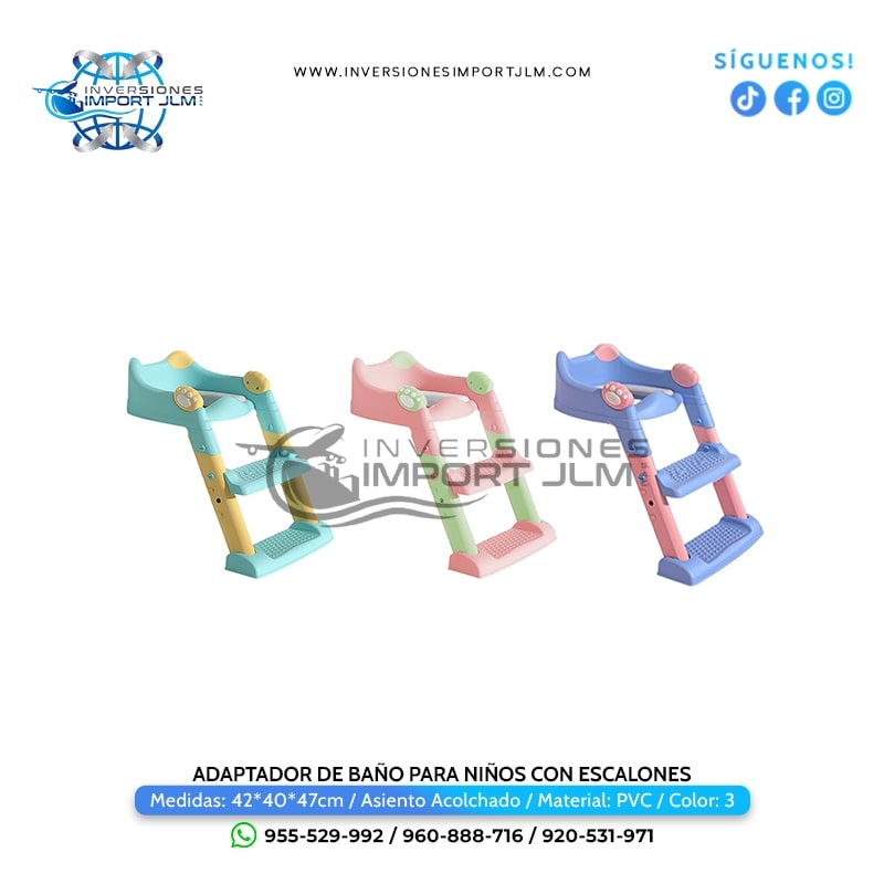 IMPORT JLM S.A.C. - ADAPTADOR DE BAÑO CON ESCALERA 