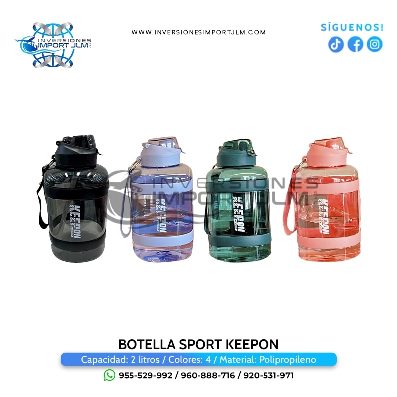 IMPORT JLM S.A.C. - BOTELLA SPORT KEEPON