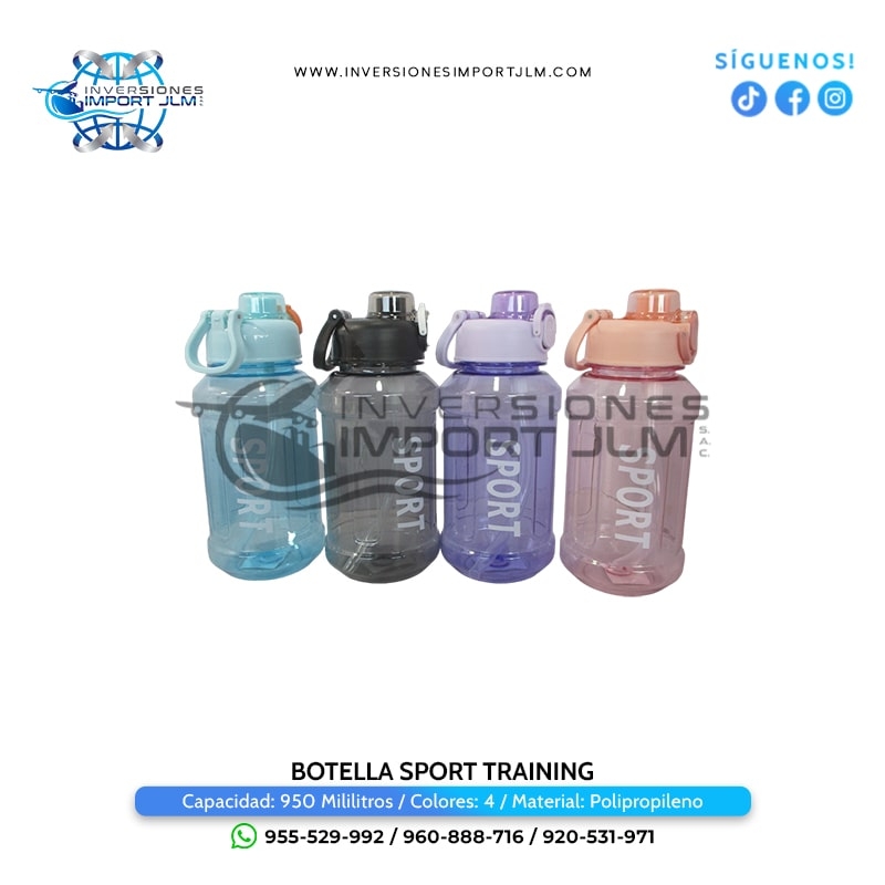 IMPORT JLM S.A.C. - BOTELLA TOMATODO »SPORT TRAINING«