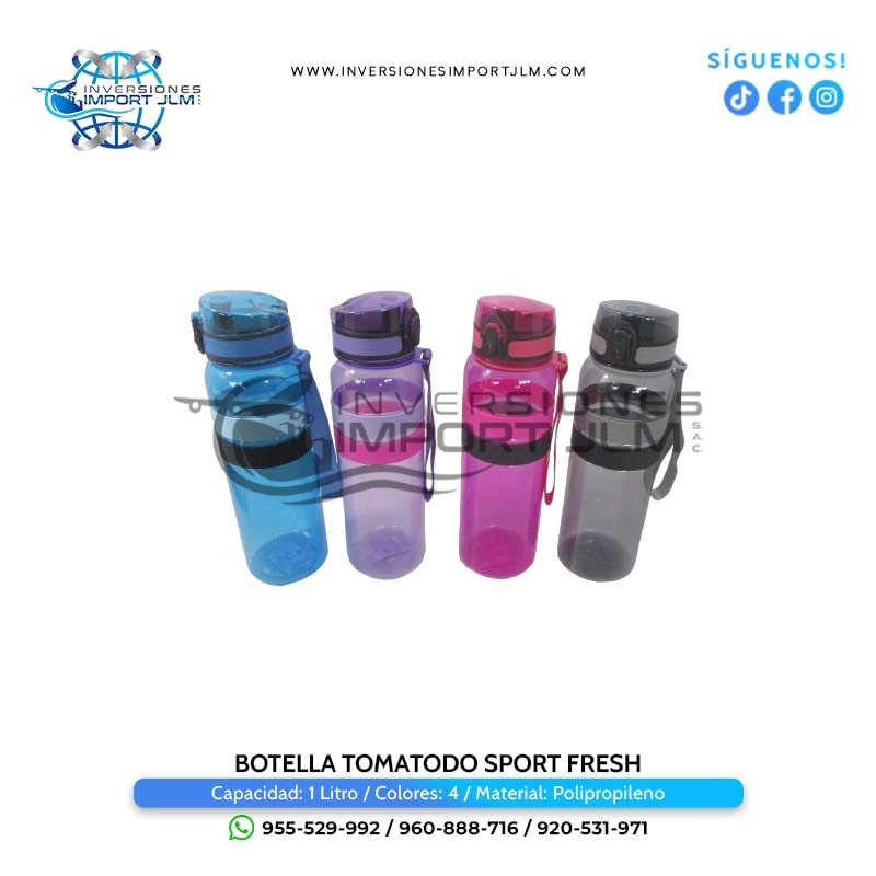 IMPORT JLM S.A.C. - BOTELLA TOMATODO »SPORT FRESH«