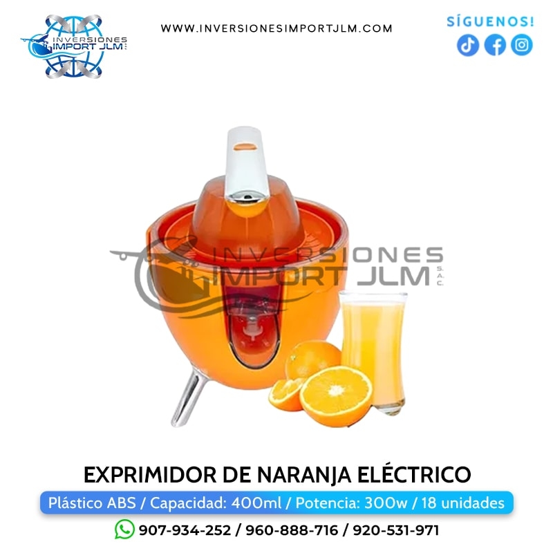 IMPORT JLM S.A.C. - EXPRIMIDOR DE NARANJA