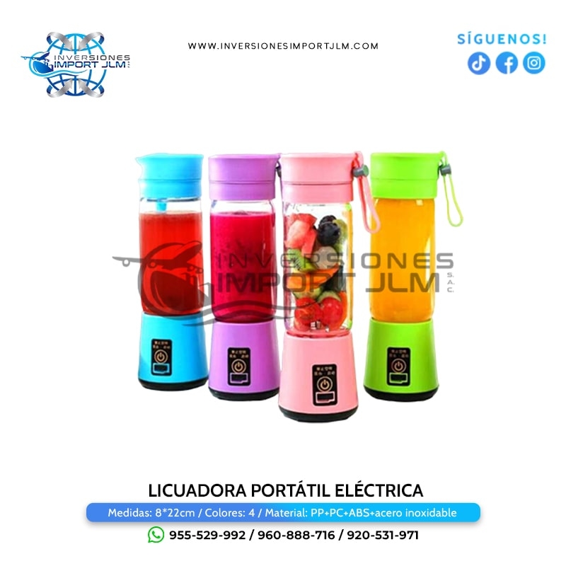IMPORT JLM S.A.C. - LICUADORA PORTATIL ELECTRICA
