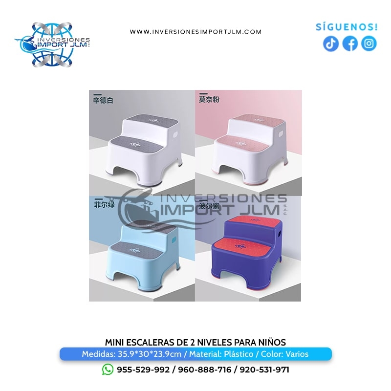 IMPORT JLM S.A.C. - Mini Escaleras 2 niveles