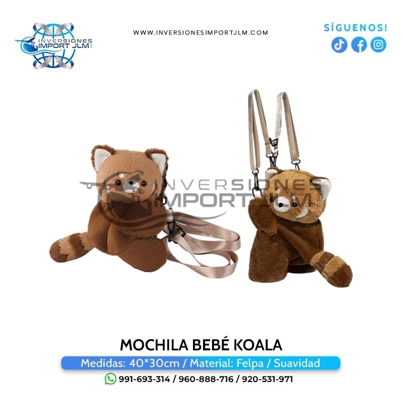 IMPORT JLM S.A.C. - MOCHILA PARA NIÑO »BABY KOALA«