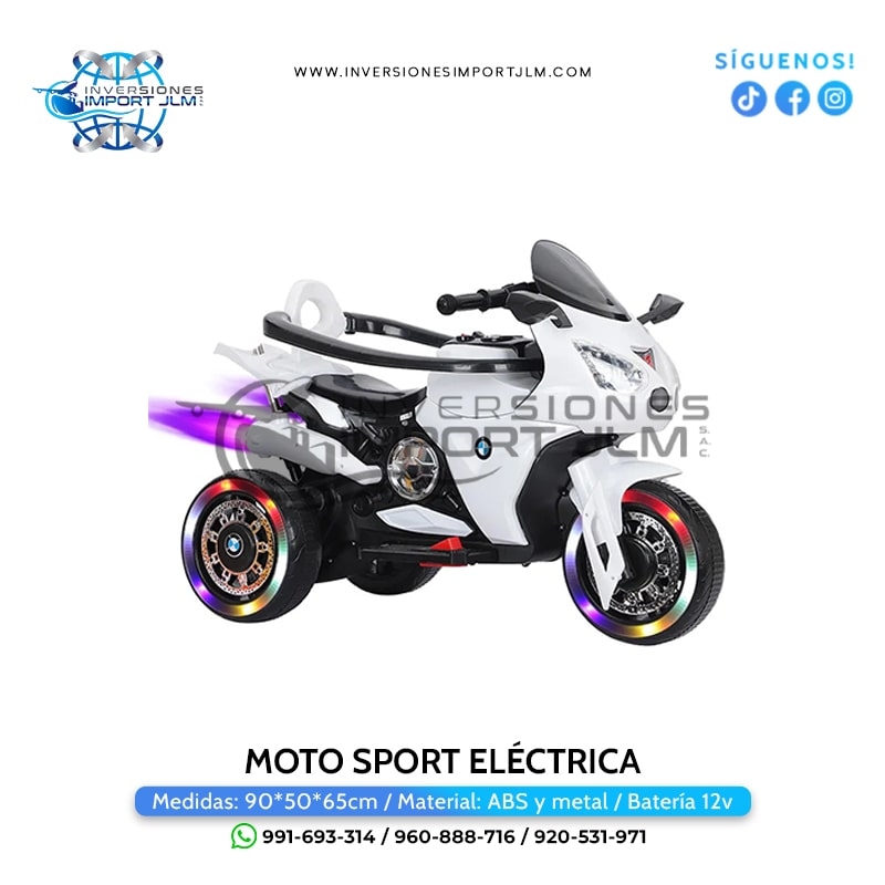 IMPORT JLM S.A.C. - MOTO A BATERIA PARA NIÑO 