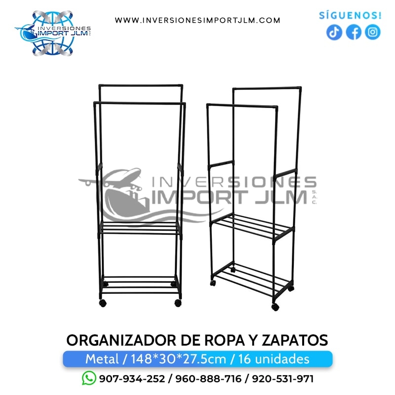 IMPORT JLM S.A.C. - ORGANIZADOR DE ROPA Y ZAPATOS