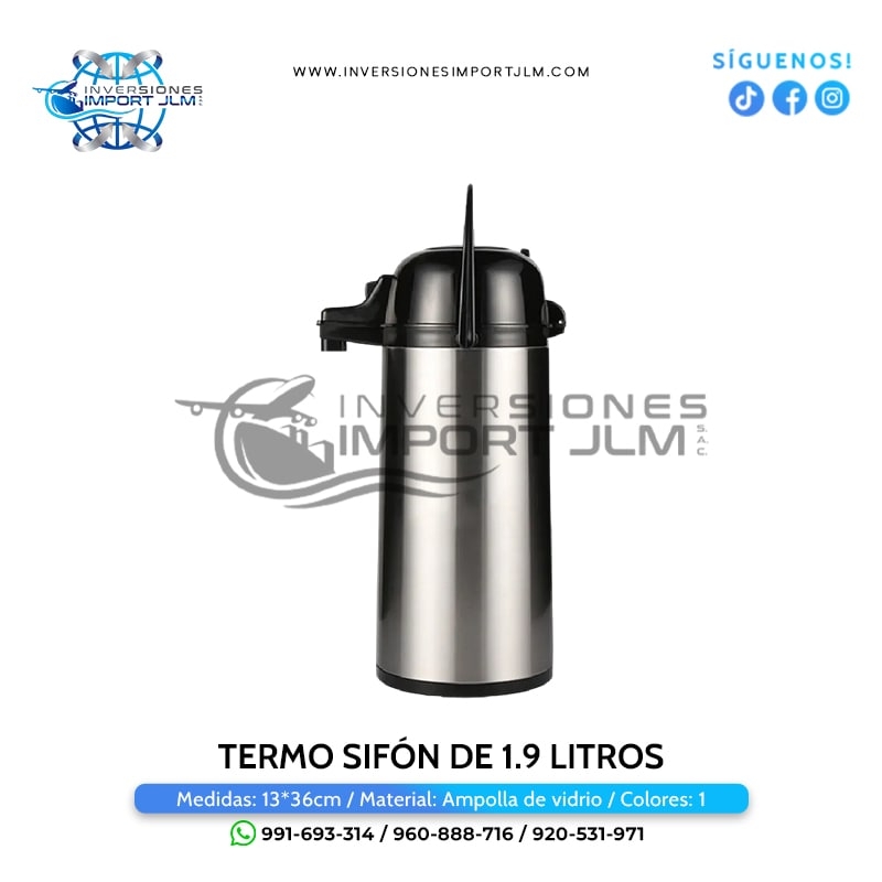 IMPORT JLM S.A.C. - TERMO SIFÓN DE 1.9 LITROS
