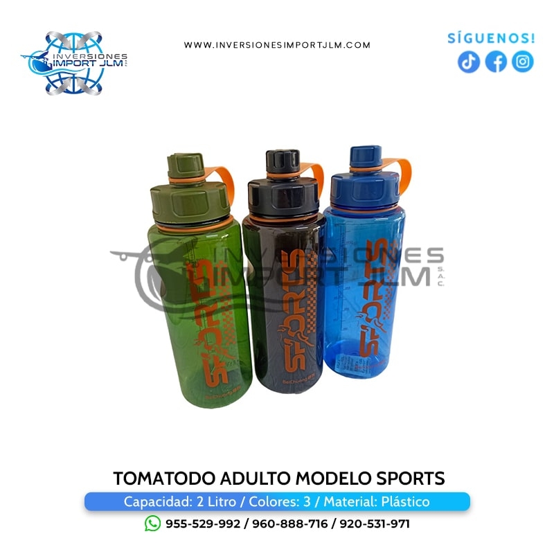 IMPORT JLM S.A.C. - TOMATODO ADULTO MODELO SPORTS