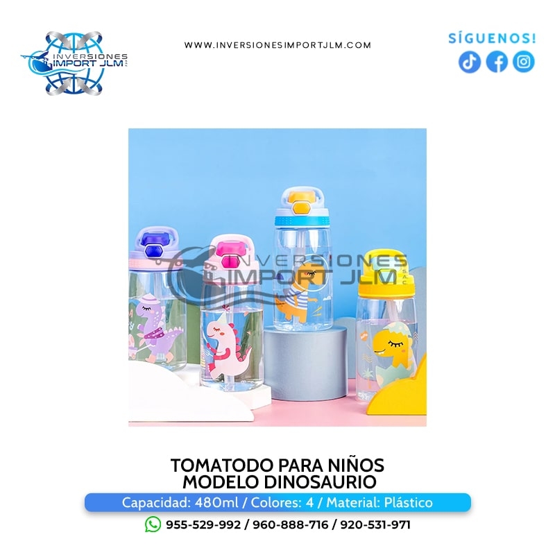 IMPORT JLM S.A.C. - TOMATODO PARA NIÑOS MODELO DINOSAURIO