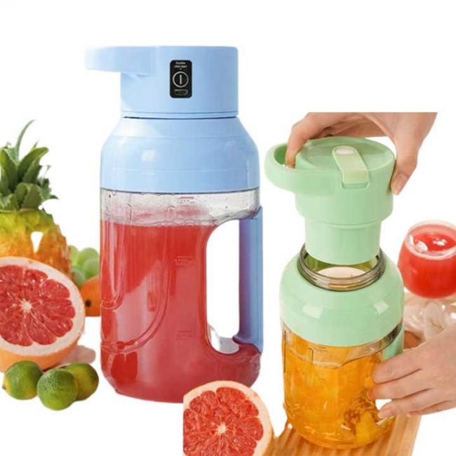 BOTELLA LICUADORA DE 1.5 LITROS PORTATIL RECARGABLE