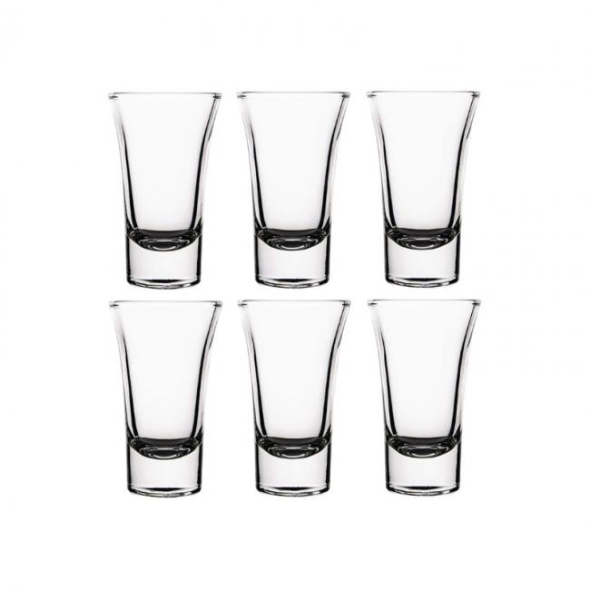 MINI SET DE 6 VASOS »TEQUILEROS«