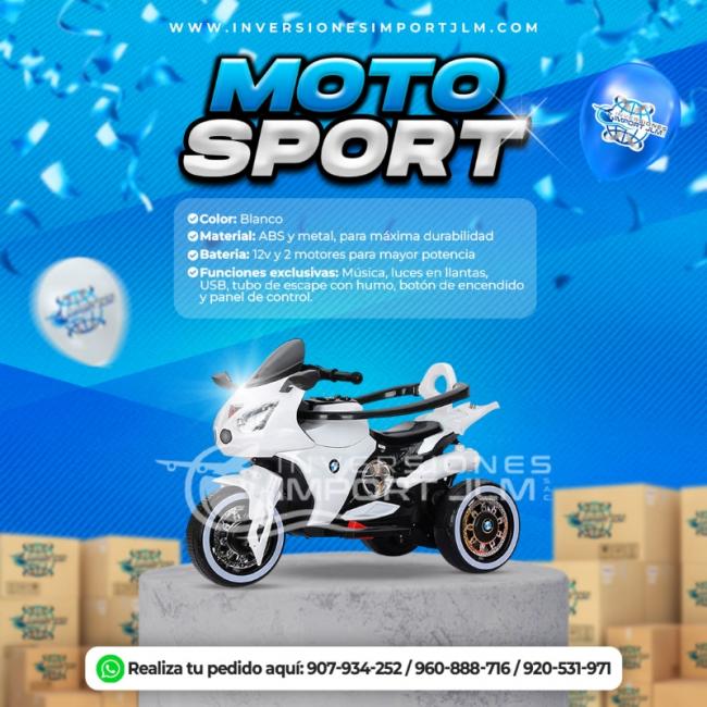 MOTO A BATERIA PARA NIÑO 