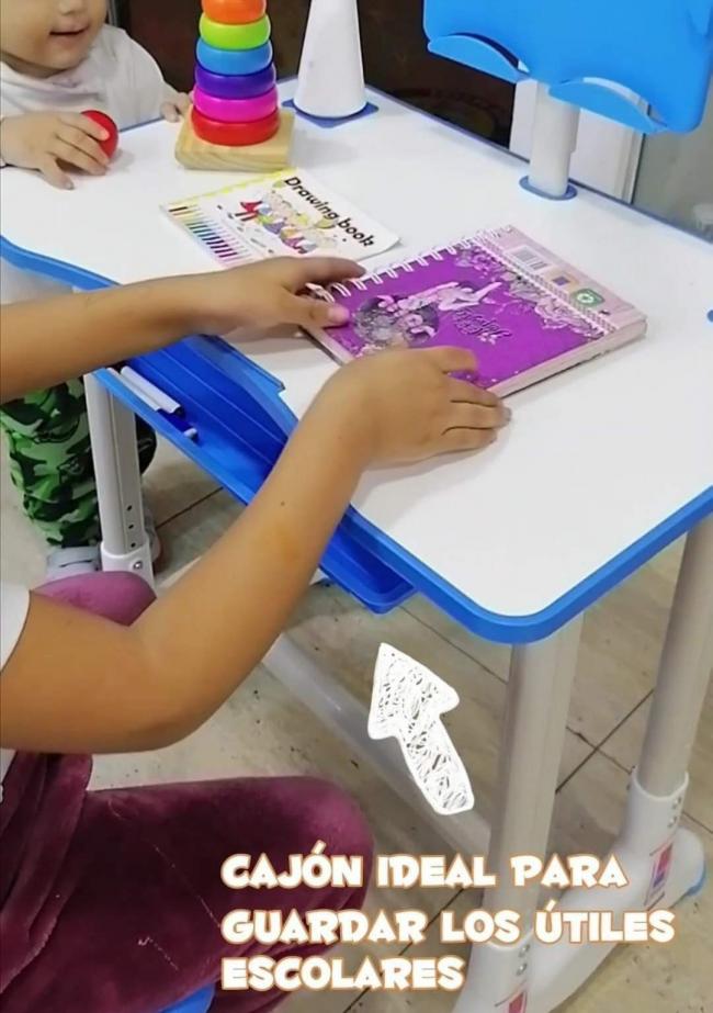 ESCRITORIO ERGONÓMICO PARA NIÑOS