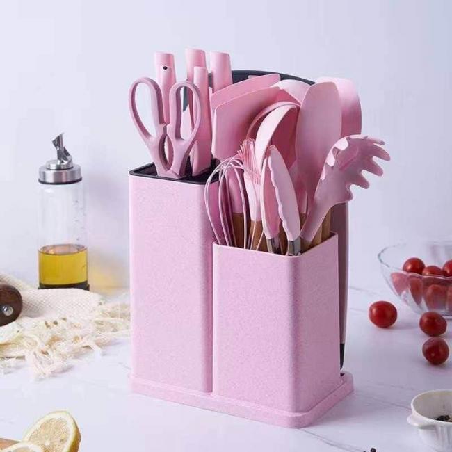 SET DE UTENSINSILIOS DE COCINA DE SILICONA