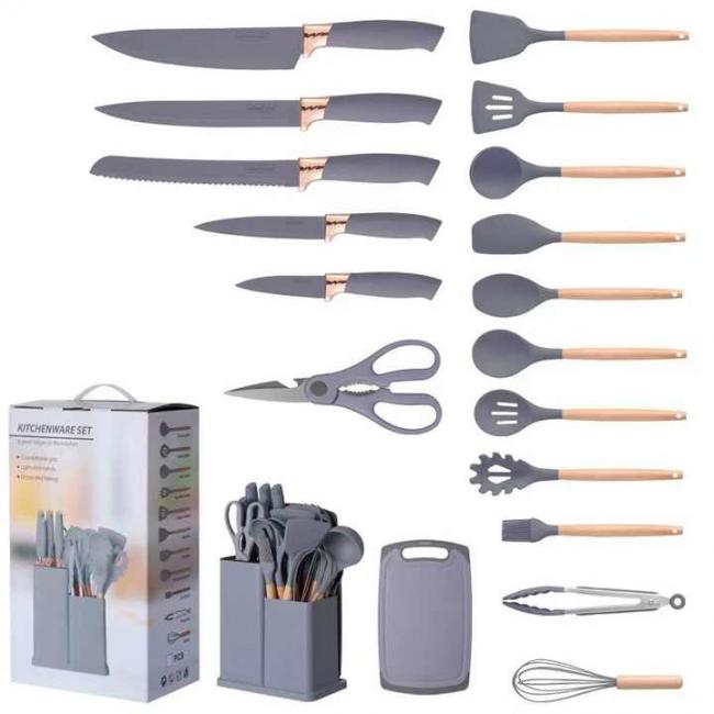 SET DE UTENSINSILIOS DE COCINA DE SILICONA