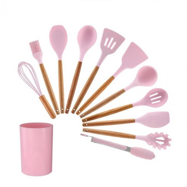 JUEGO DE UTENSILIOS DE COCINA DE SILICONA