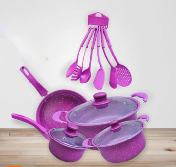 SET DE OLLAS + UTENSILIOS DE COCINA