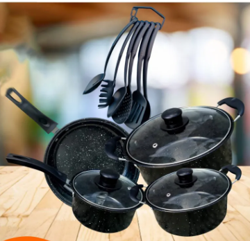 SET DE OLLAS + UTENSILIOS DE COCINA