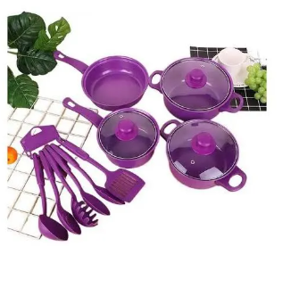 SET DE OLLAS + UTENSILIOS DE COCINA
