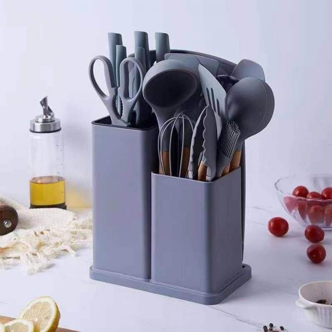 SET DE UTENSINSILIOS DE COCINA DE SILICONA
