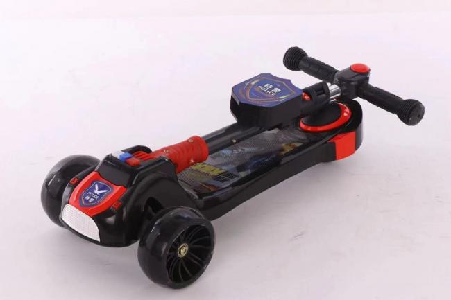 SCOOTER PARA NIÑOS MUSICAL Y CON LUCES »POLICE SPEED MASTER«