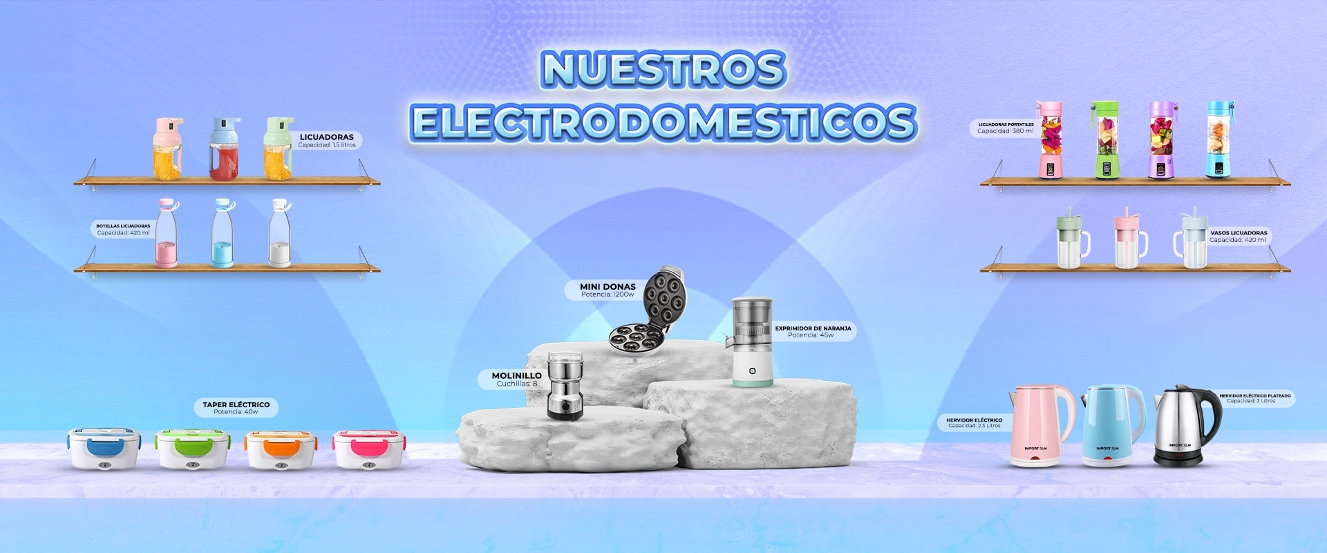 IMPORT JLM SAC - electrodomesticos